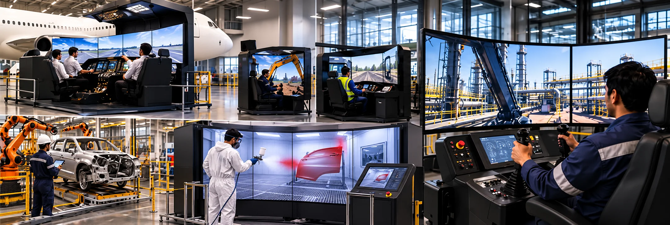 Immersive simulator training